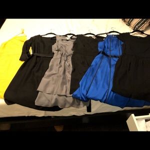 Lot of 5 Banana Republic and 1 Gap Dress